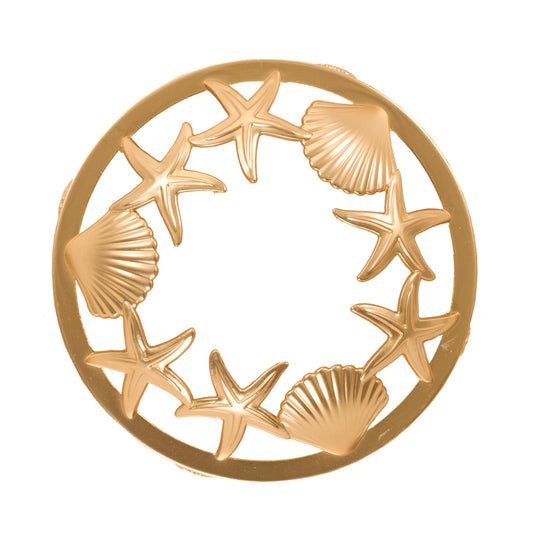 Seashell Illuma-Lid® Jar Candle  Topper